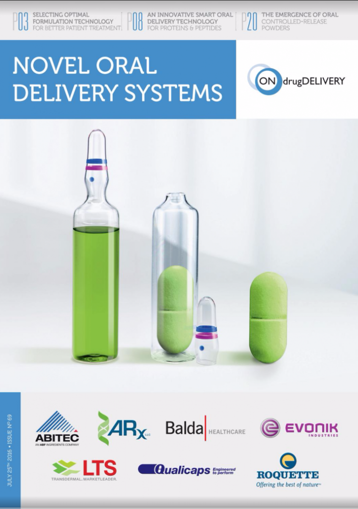 Novel Oral Drug Delivery Systems issue 69