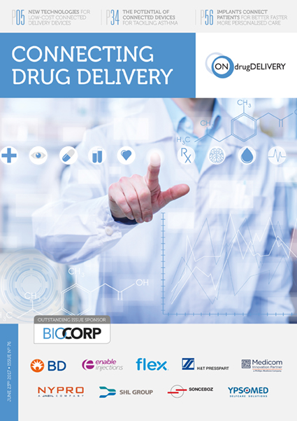 Connecting Drug Delivery - #76 - June 2017 cover