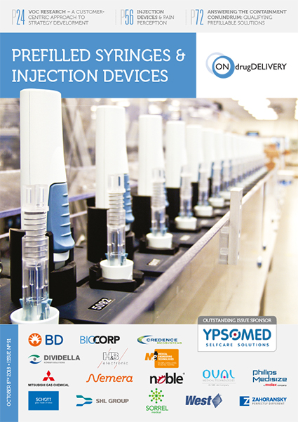 #91 - Oct 2018 Prefilled Syringes & Injection Devices Issue Cover
