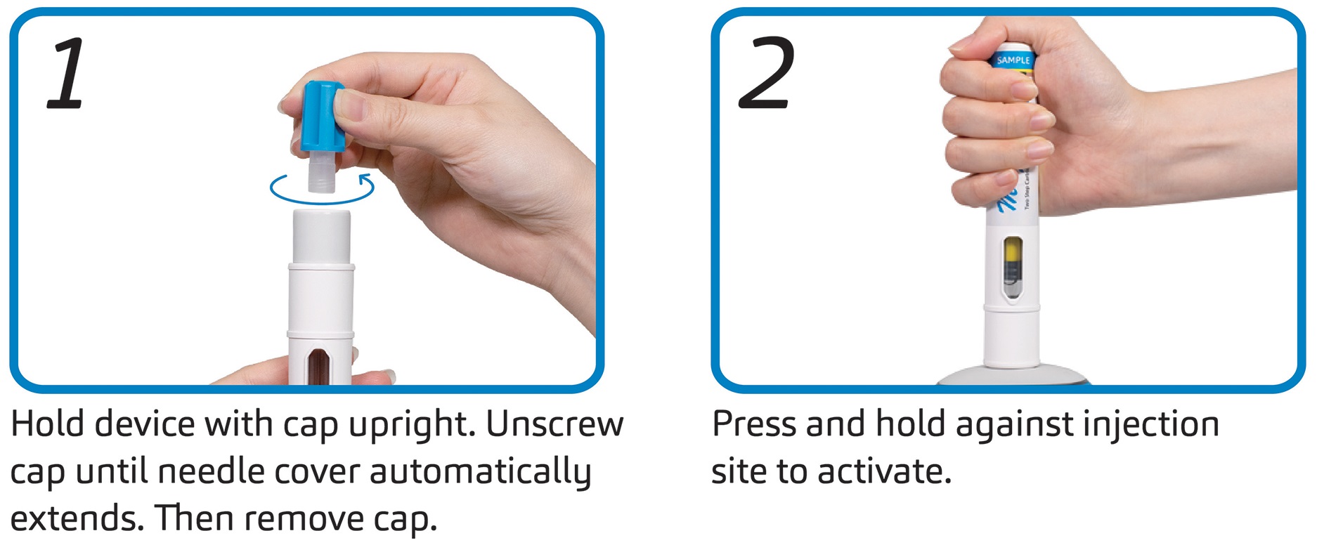 ENLARGING THE VOLUME OF AUTOINJECTORS TRAVERSING INJECTION BOUNDARIES