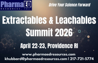 Extractables & Leachables Summit 2026